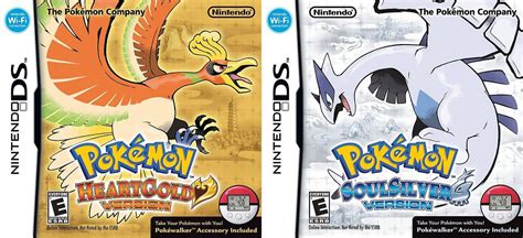 Pokemon Heart Gold & Soul Silver .